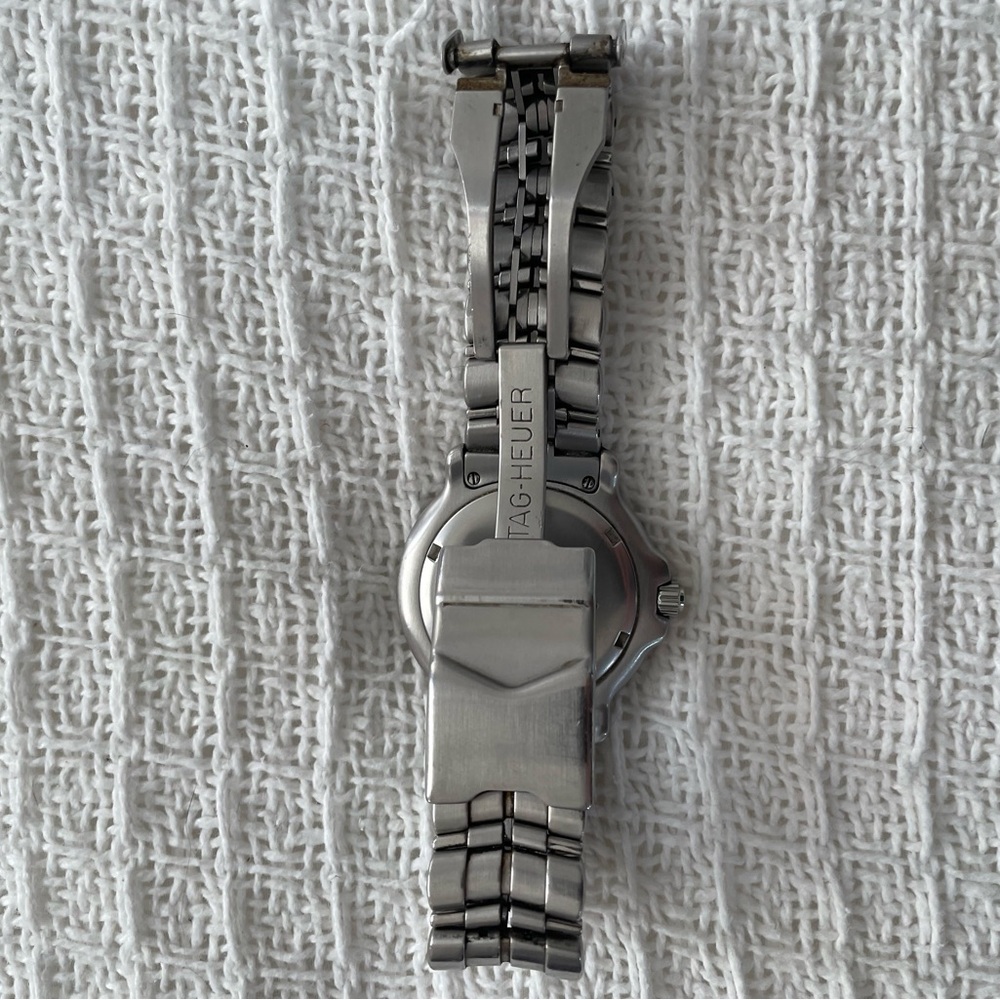 Tag Heuer Silver and White Men's Watch - Picture 2 of 3
